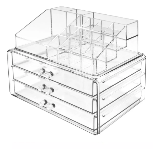 ORGANIZADOR DE MAQUILLAJE EN ACRILICO